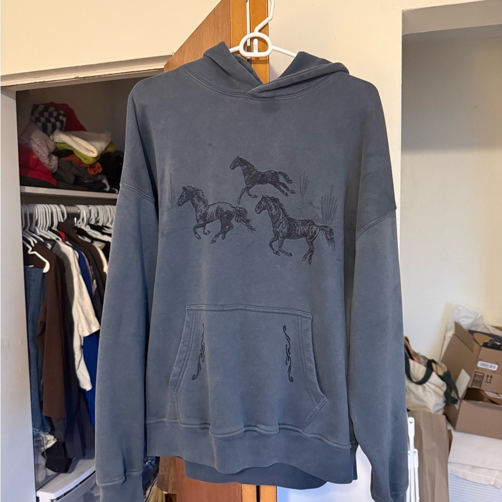 Abercrombie and fitch popover hoodie
